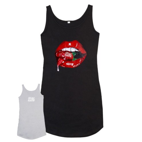 Fragola SUMMERKISS - Top lungo da donna