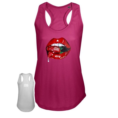 Canotta femminile SUMMERKISS alla fragola