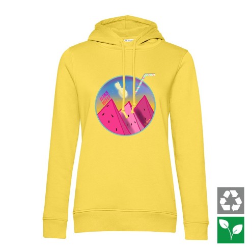 Ilias World Melon World Organic Hoodie women