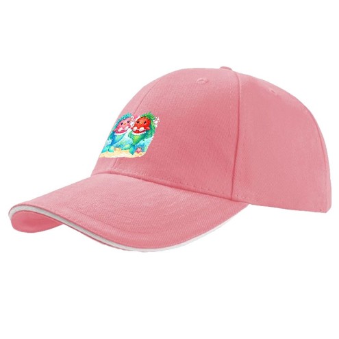 Casquette Mermaids à la fraise