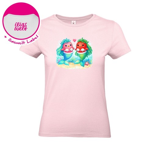 Fraise Mermaids T-shirt femme