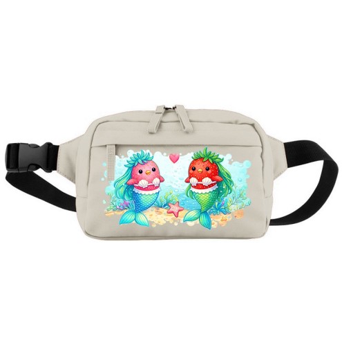 Sac ventral Mermaids aux fraises / sac banane