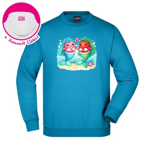 Sweat Mermaids aux fraises enfants