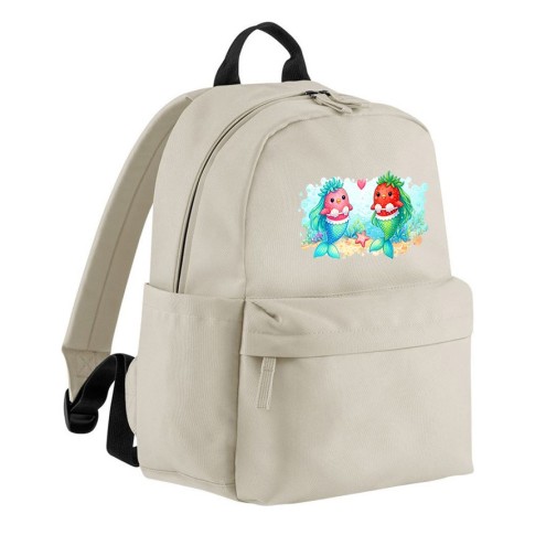 Mini sac à dos Mermaids à la fraise