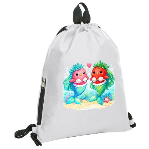 Sac de bain Mermaids à la fraise