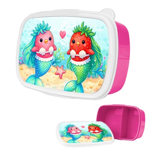 Boîte à lunch Mermaids aux fraises