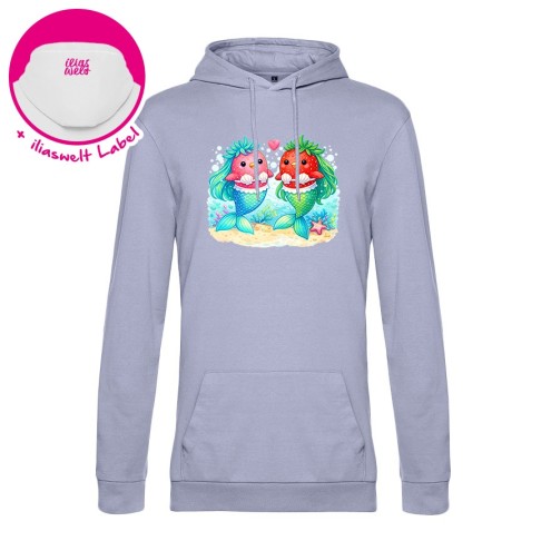 Hoodie d'été Mermaids aux fraises
