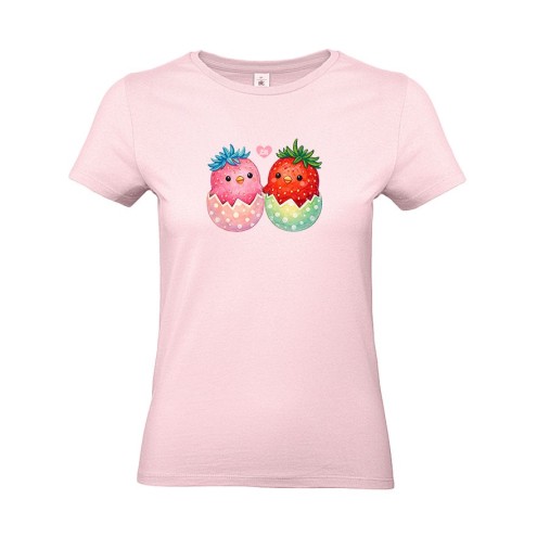Peps à la fraise T-shirt femme