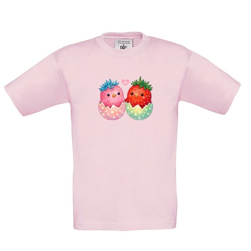 Maglietta bambini Strawberry Peeps