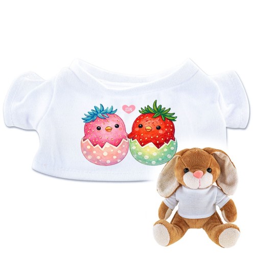Maglietta Strawberry Peeps per i peluche
