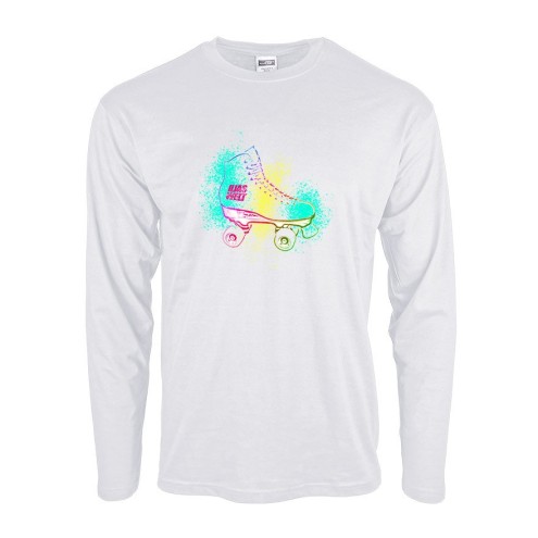 Camicia a maniche lunghe in cotone con pattini a rotelle Ilias world