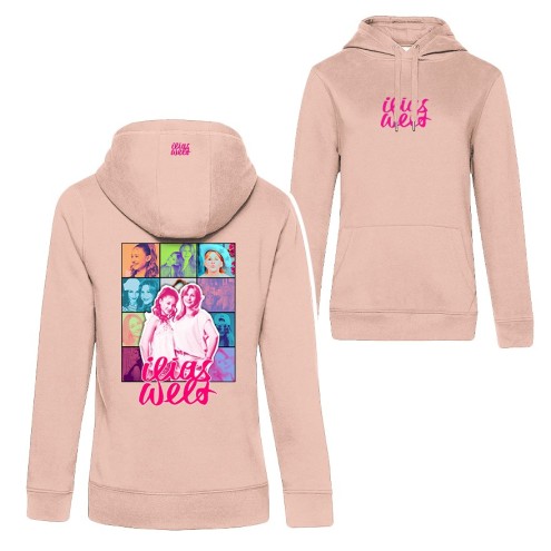 Felpa con cappuccio Kaleidoscope Premium donna