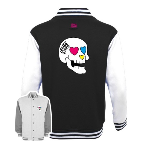 Ilias Welt Skull College Jacke kids