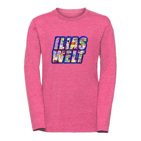 ILIAS sticker world long sleeve shirt kids