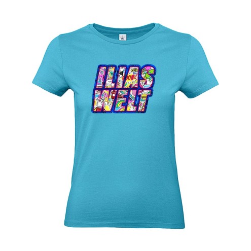 ILIAS Sticker World T-Shirt women