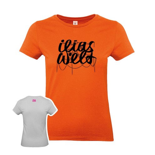 Ilias Welt SPIDER black T-Shirt women