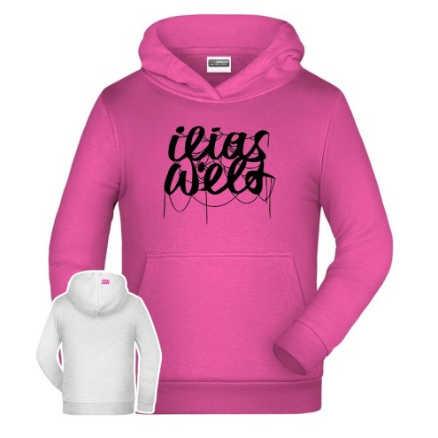 Ilias world SPIDER nero Felpa con cappuccio bambini