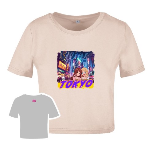 Maglietta Tokyo Vibes Crop donna