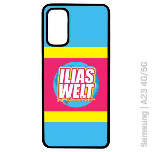 Ilias world cell phone case black