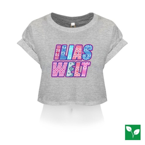 Ilias Pulls d'hiver Organic Crop T-Shirt women