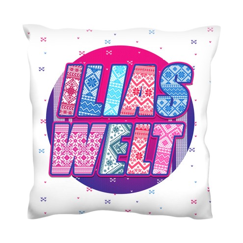Ilias Pulls d'hiver Housse de coussin