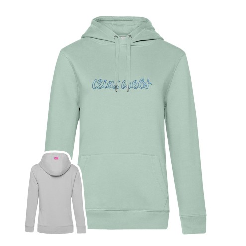 Ilias World KONTUR STICK Felpa con cappuccio Premium donna