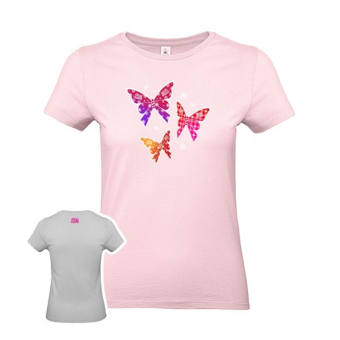 Papillons d'hiver T-shirt femme
