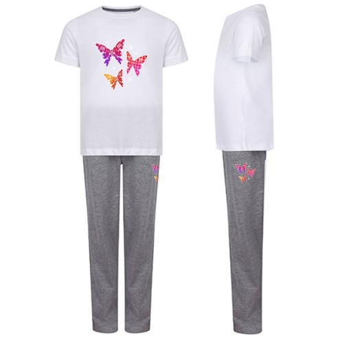 Pyjama d'hiver papillons enfants