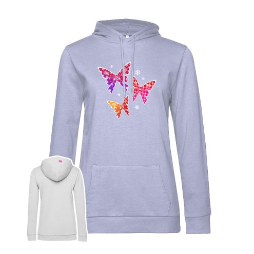 Papillons d'hiver Hoodie d'été femmes