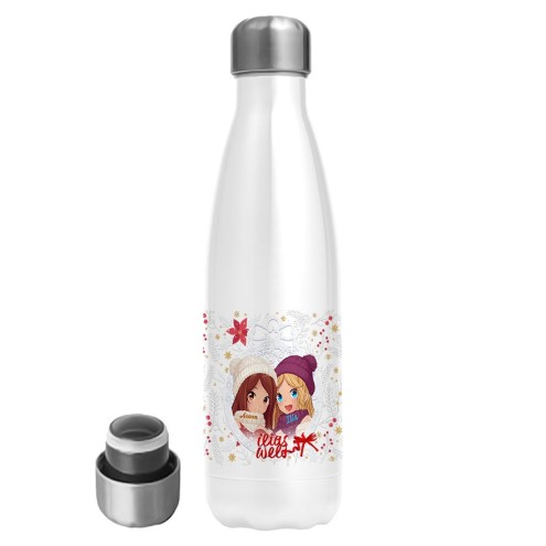 Mangadolls winter magic bottiglia in acciaio inox 500ml