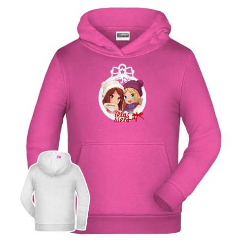 Sweat à capuche Mangadolls Magie d'hiver kids