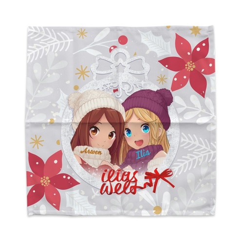 Mangadolls Serviette en coton Magie d'hiver