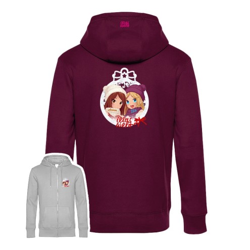 Mangadolls Felpa con cappuccio con zip Winter Magic Premium