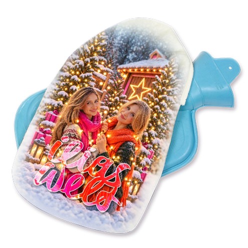 Cozy Christmas Hot Water Bottle