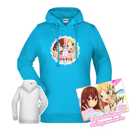 Mangadolls 10e anniversaire sweat à capuche femmes
