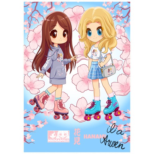 Affiche A2 Mangadolls Hanami