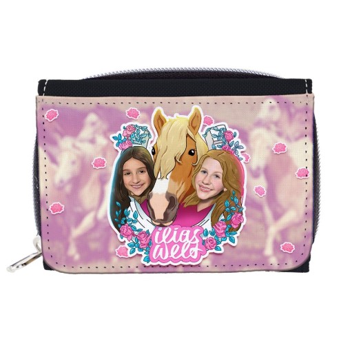 Ilia's world horse love wallet / purse