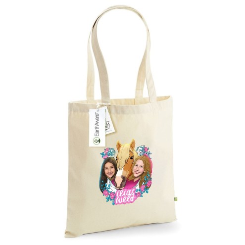 Ilias Welt Pferdeliebe Sac en coton