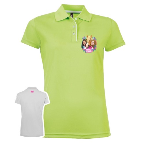 Ilias Welt Pferdeliebe Polo fonctionnel femme