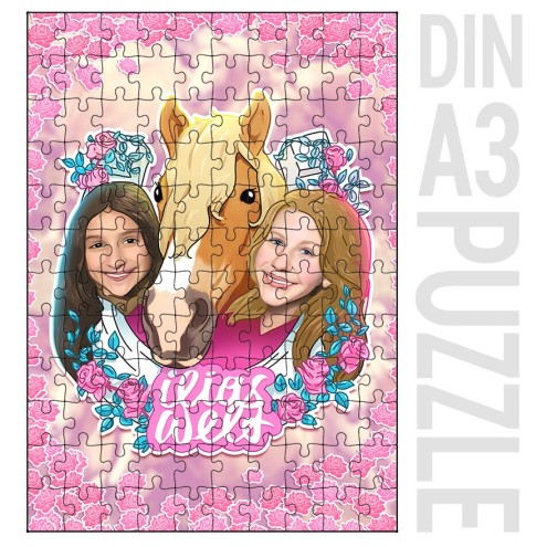 Ilia's World Horse Love Puzzle