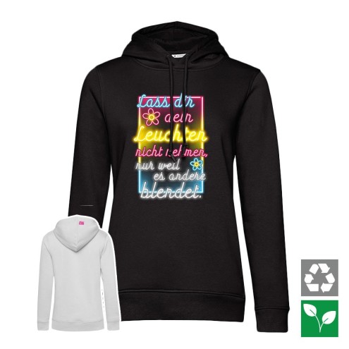 Don't let them take your glow Organic Hoodie women