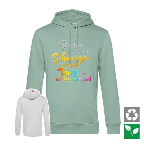Dancing is Rainbow Organic Hoodie
