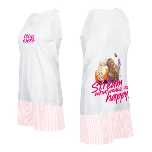 Stream with Ilia and Arwen pantaloncino pigiama unisex