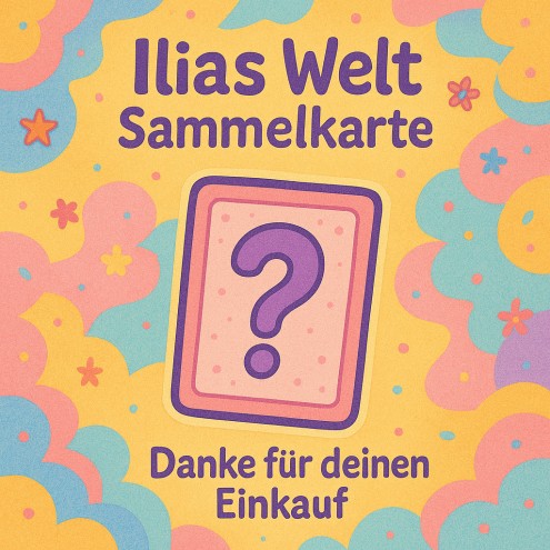 ILIAS WELT Sammelkarte - Danke für deinen Einkauf!