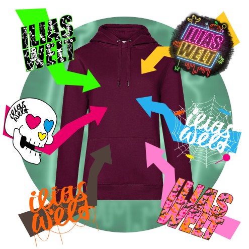 My ILIAS WELT Halloween Premium Hoodie women