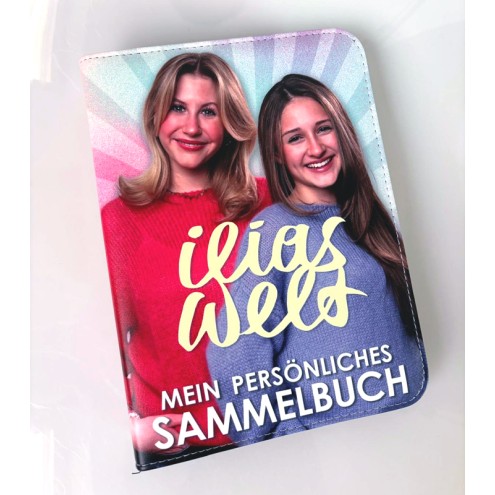 ILIAS WELT Sammelkarten-Album + 4 Sammelkarten