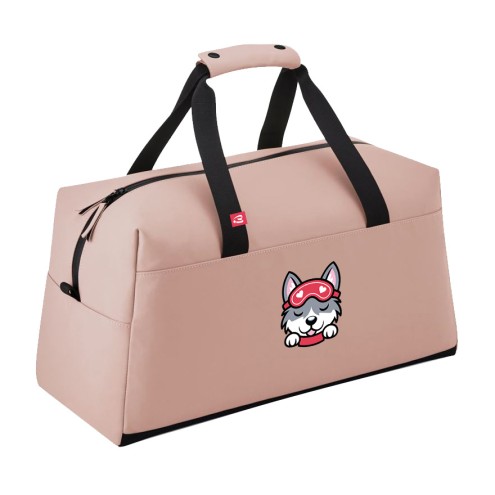 ilia wears Sleeping Husky Reisetasche/Weekender